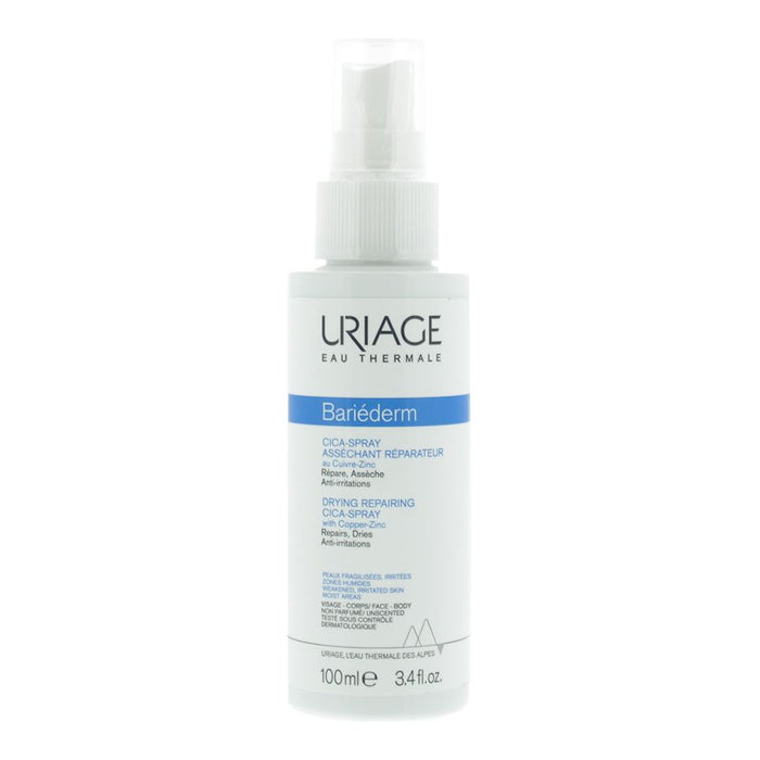 Uriage Bariederm Drying Repairing Cica Spray 100ml Women