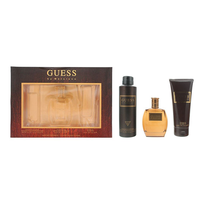 Guess By Marciano EDT 3 Piece Gift Set (EDT 100ml DS 226ml Shower Gel 200ml)