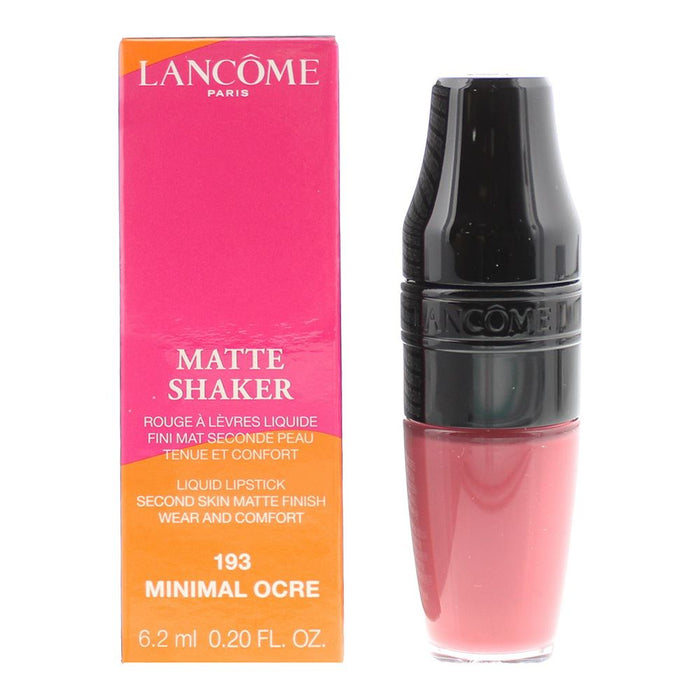 Lancome Matte Shaker Proenza Schouler 193 Minimal Ocre Liquid Lipstick 6.2ml