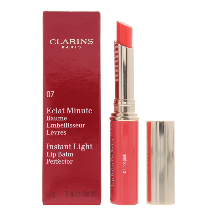 Clarins Instant Light 07 Hot Pink Lip Balm Perfector 1.8g For Women
