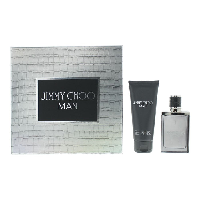 Jimmy Choo Man 2 Piece Gift Set: EDT 50ml - Shower Gel 100ml