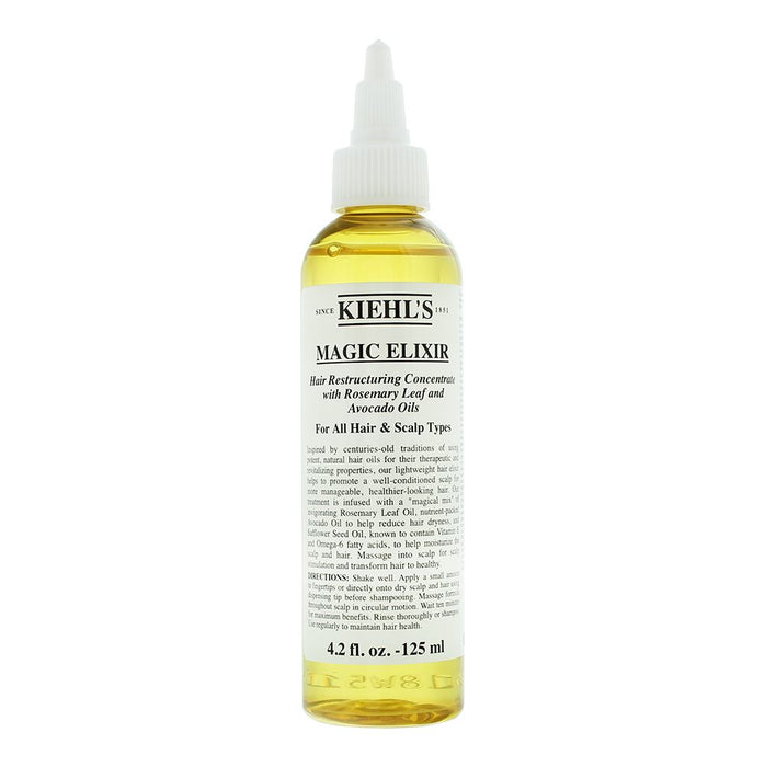 Kiehl's Magic Elixir Rosemary Leaf and Avocado Hair Oil 125ml For Women