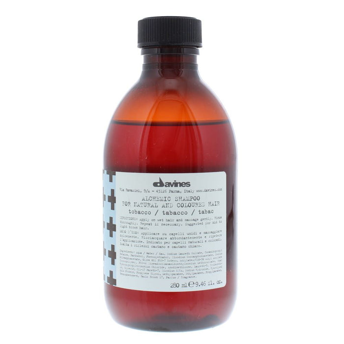 Davines Alchemic Tobacco Shampoo 280ml Unisex