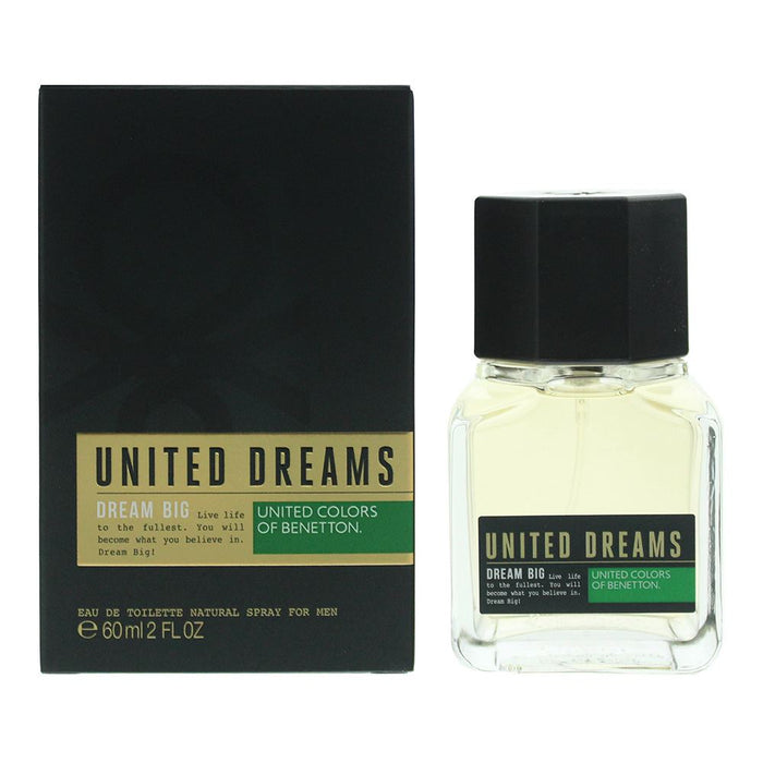 Benetton United Dreams, Dream Big Eau de Toilette 60ml Men Spray