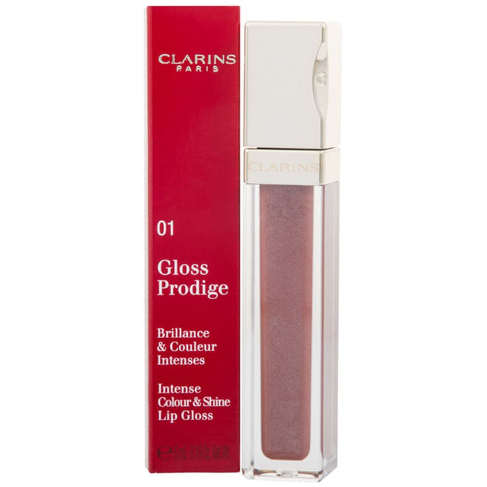Clarins Gloss Prodige Intense Colour Shine 01 Chocolate Lip Gloss 6ml Women