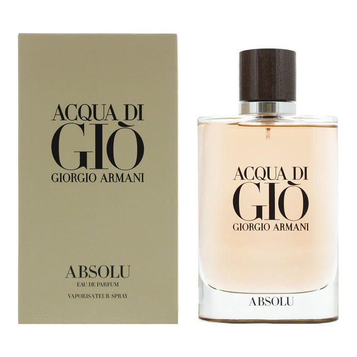 Giorgio Armani Acqua Di Gio Absolu Eau de Parfum 125ml Men Spray