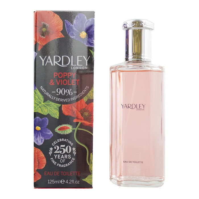 Yardley Poppy & Violet Eau de Toilette 125ml Women Spray