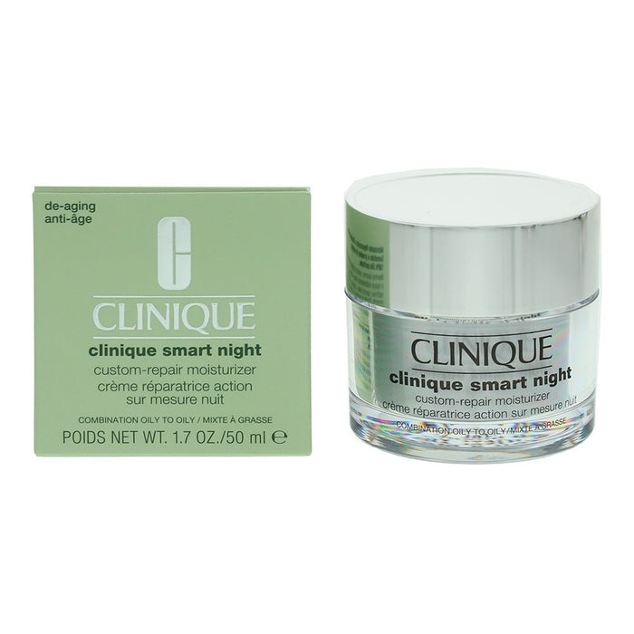Clinique Smart Combination To Oily Skin Night Custom Repair Moisturiser 50ml