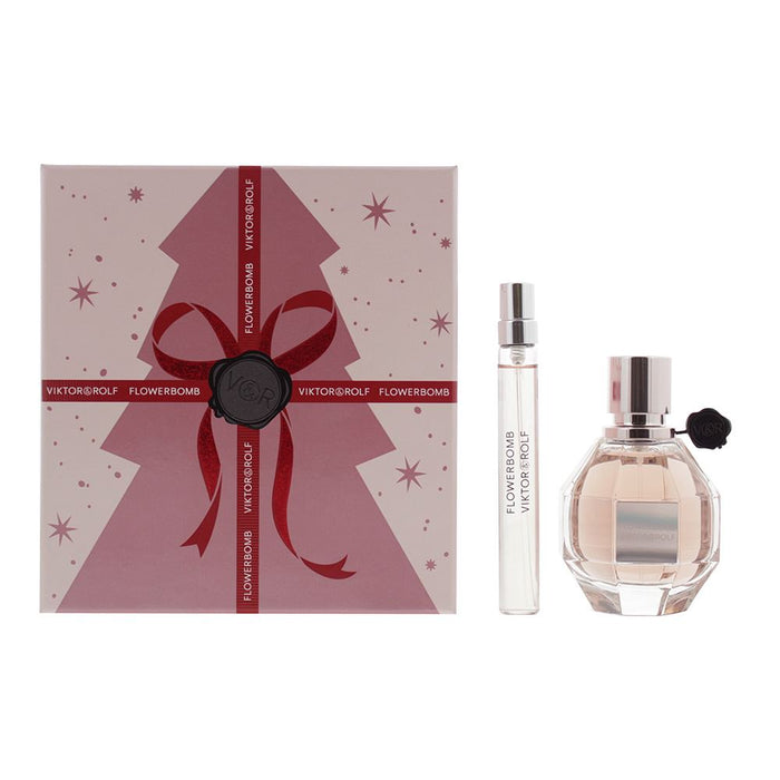 Viktor & Rolf Flowerbomb Xmas Gift Set: Eau de Parfum 50ml - Eau de Parfum 10ml