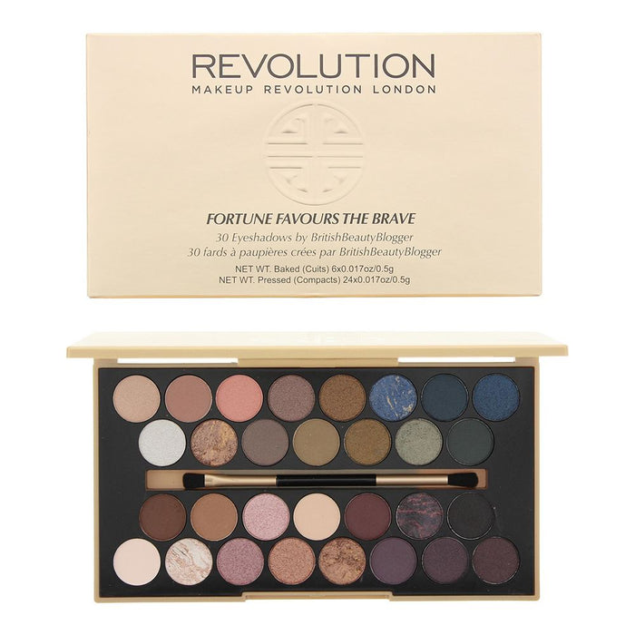 Revolution Fortune Favours The Brave Eye Shadow Palette 30 x 0.5g