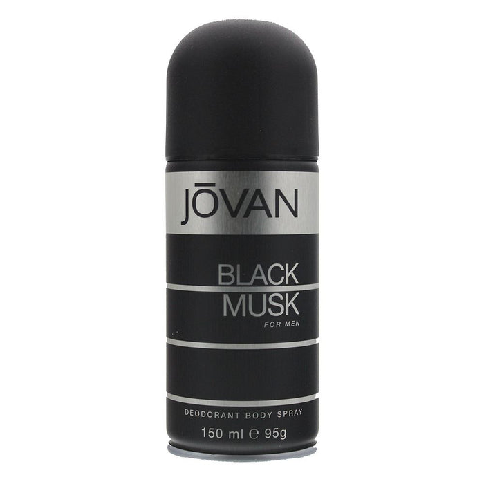 Jovan Black Musk Body Spray 150ml For Men