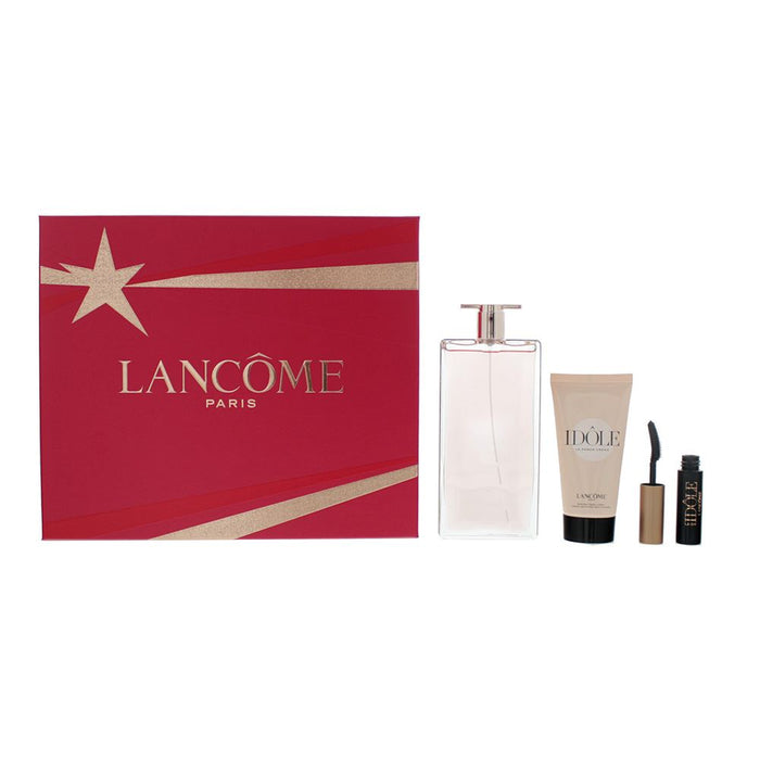 Lancome Idole Gift Set: Eau de Parfum 50ml - Body Cream 50ml - Mascara 2.5ml
