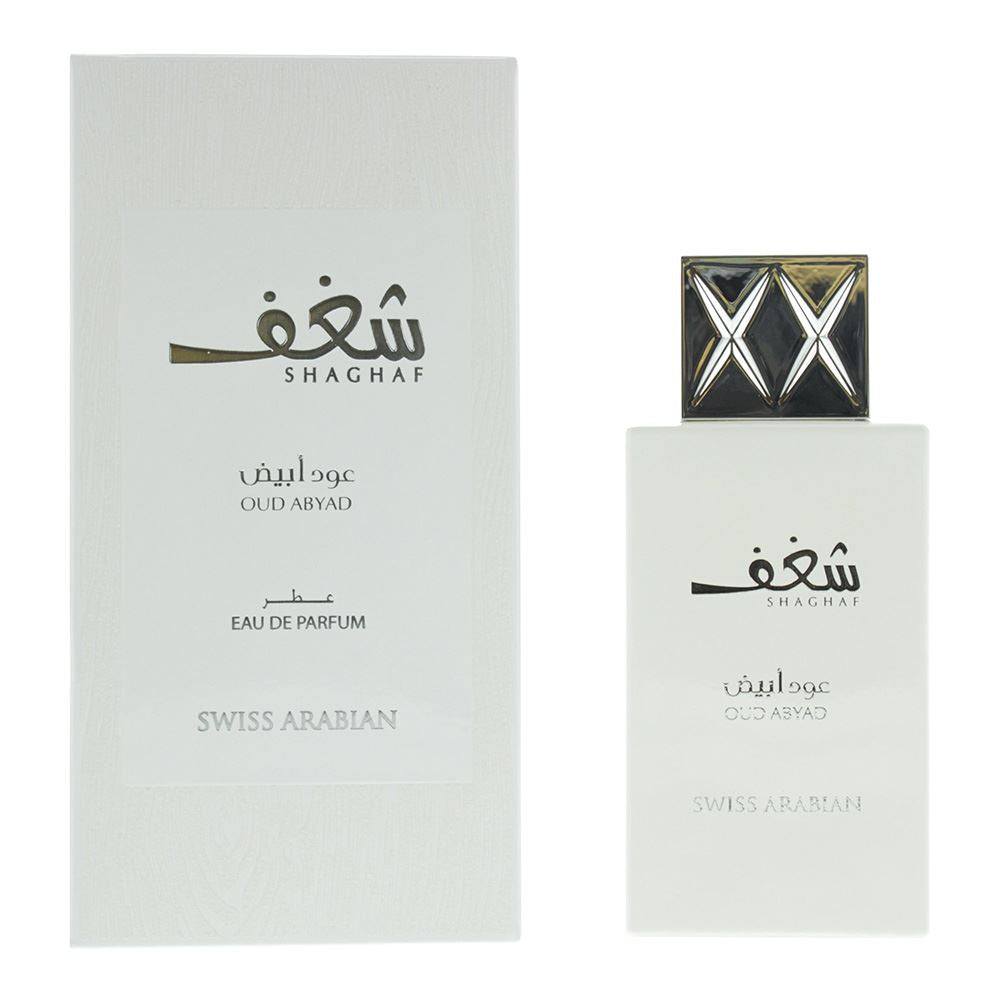 Swiss Arabian Shaghaf Oud Abyad Eau de Parfum 75ml Unisex Spray — Red ...