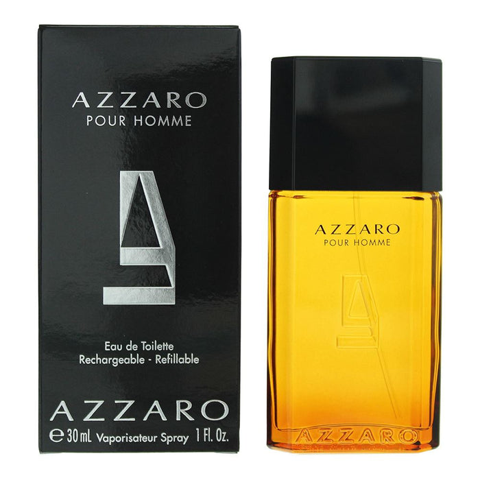 Azzaro Pour Homme Refillable Eau de Toilette 30ml  Men Spray