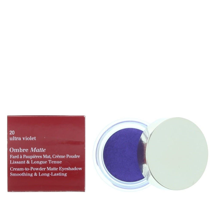 Clarins Ombre Matte Cream-To-Powder 20 Ultra Violet Eye Shadow 7g Women