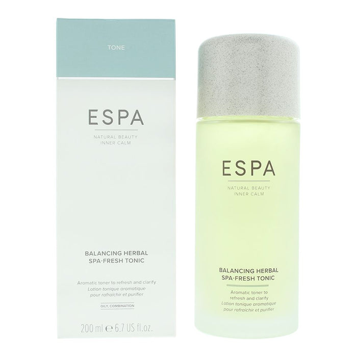 Espa Balancing Herbal Spa-Fresh Tonic 200ml Oily Combination Skin For Women
