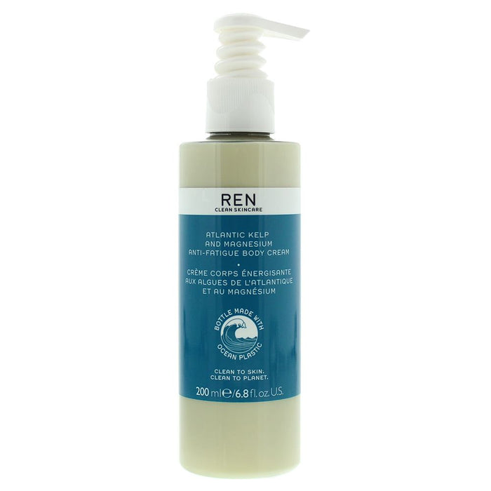 Ren Atlantic Kelp And Magnesium Anti-Fatigue Body Cream 200ml Women