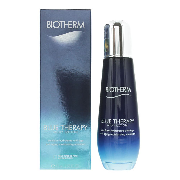 Biotherm Blue Therapy Milky Lotion Anti - Aging Moisturising Emulsion 75ml