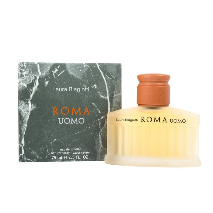 Laura Biagiotti Roma Uomo Eau de Toilette 75ml Men Spray