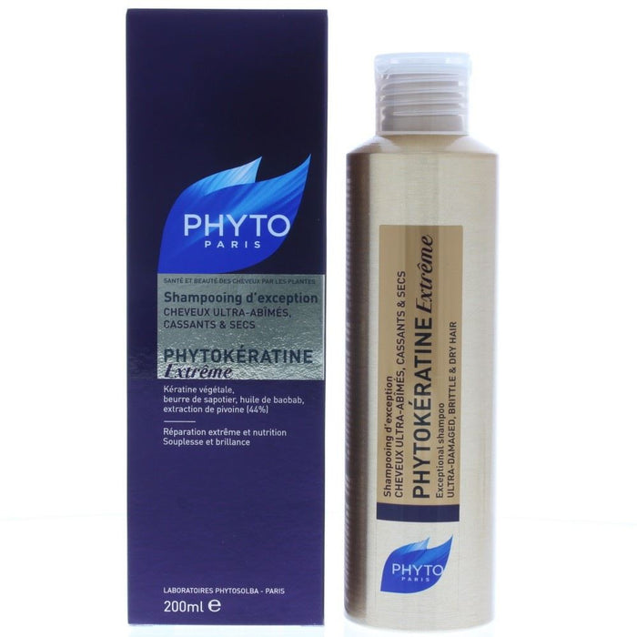 Phyto Phytokeratine Extreme Exceptional Shampoo 200ml Women