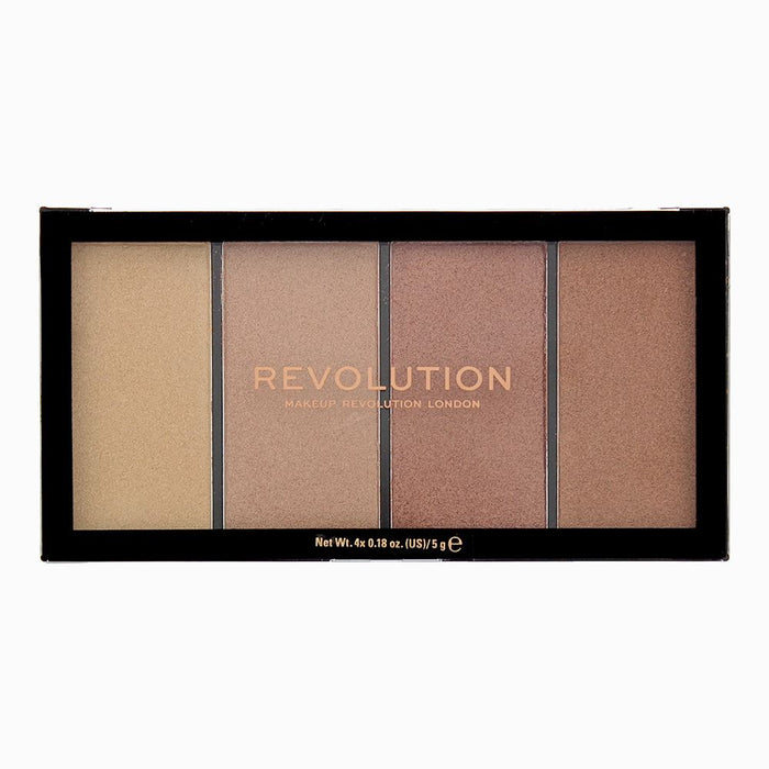 Revolution Reloaded Lustre Lights Heatwave Highlighting Palette 4 x 5g