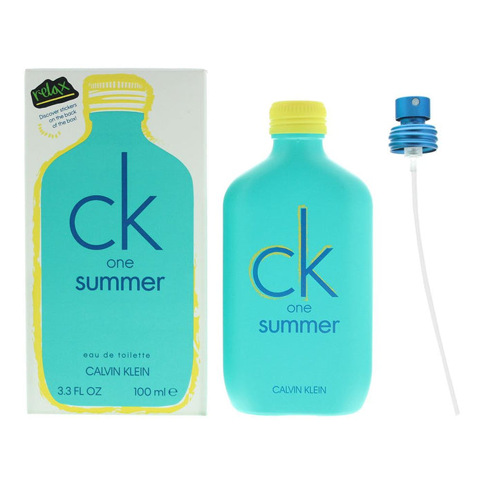 Calvin Klein Ck One Summer Eau de Toilette 100ml Unisex Spray