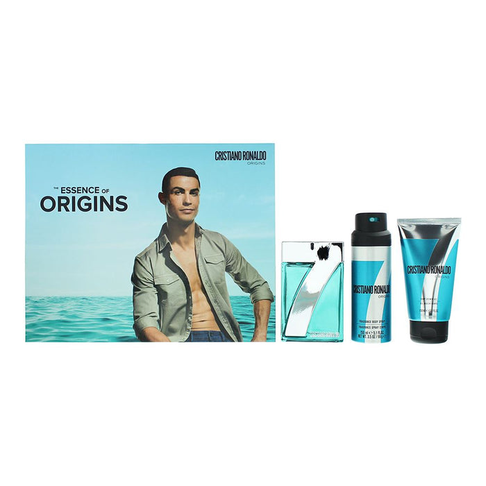 Cristiano Ronaldo Origins 3 Piece Gift Set For Men