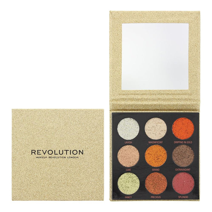 Revolution Midas Touch Eye Shadow Palette 9 x 1.2g