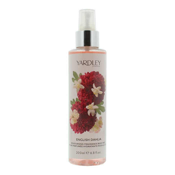 Yardley English Dahlia Fragrance Mist 200ml Women