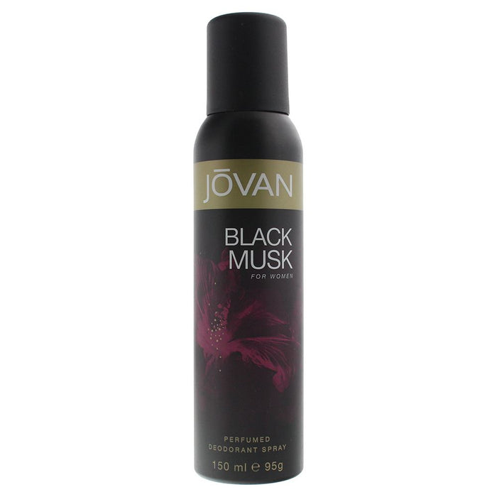 Jovan Black Musk Deodorant Spray 150ml Women