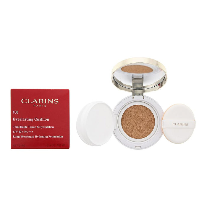 Clarins Everlasting Cushion Foundation SPF50/PA #108 Sand 13ml